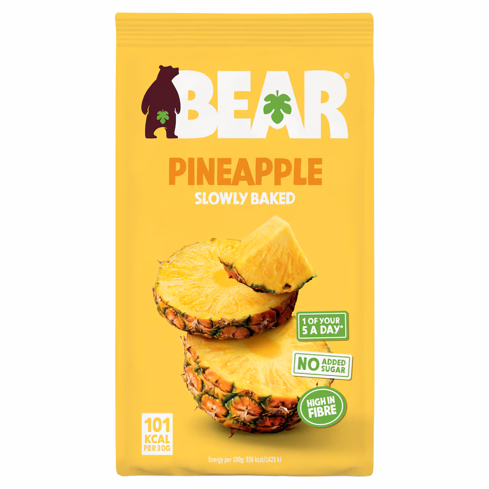 BEAR Fruit Dried Pineapple 100g