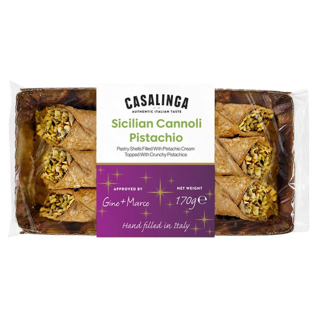 Casalinga Sicilian Cannoli Pistachio 170g