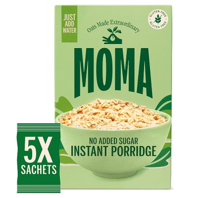 MOMA Jumbo Oat Porridge Sachets Plain