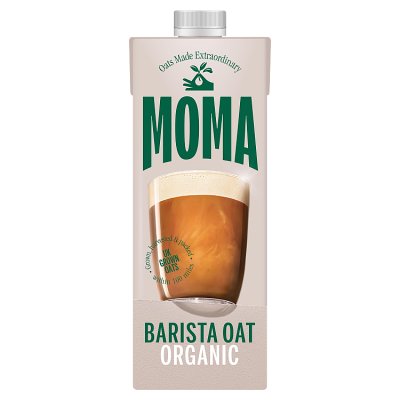 MOMA Organic Oat Barista Dairy Free Milk Alternative