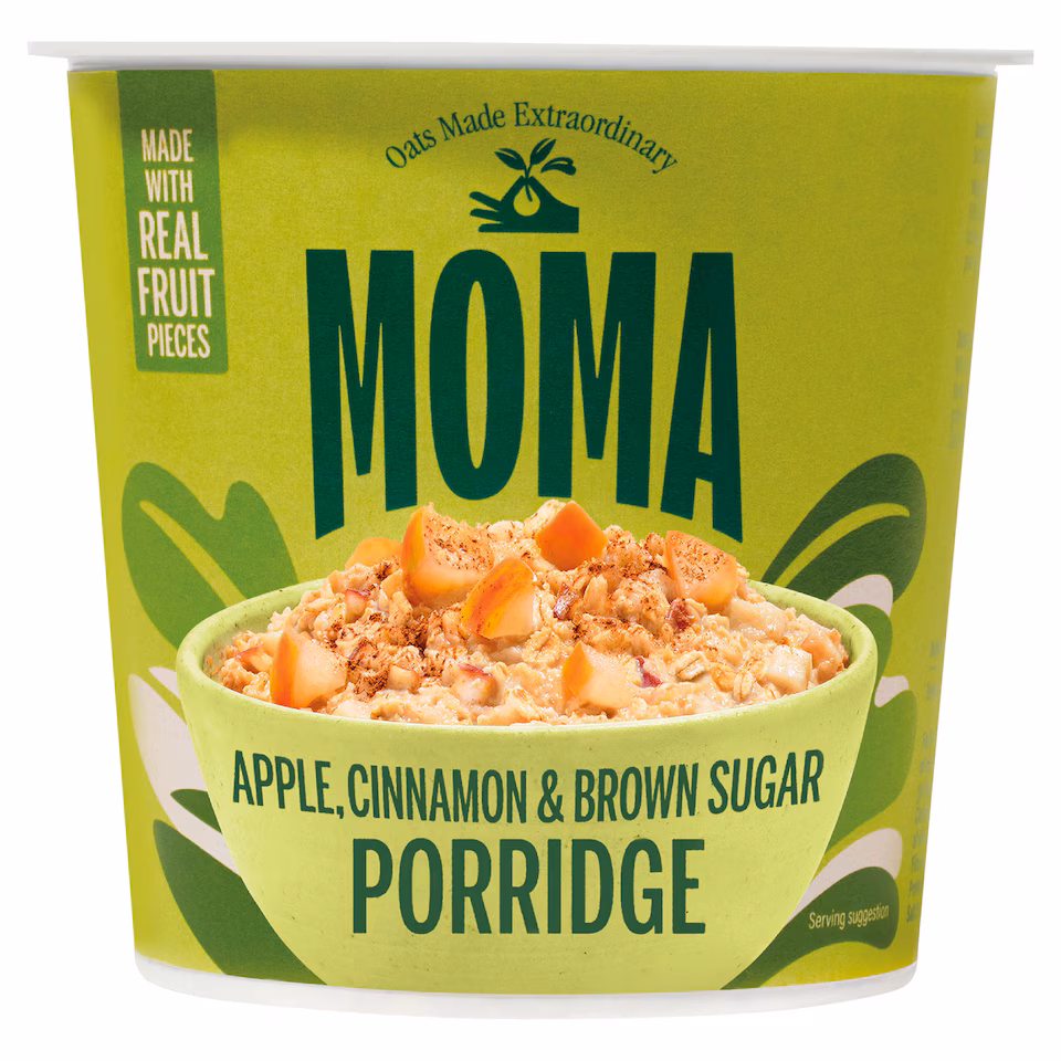 MOMA Apple Cinnamon & Brown Sugar Porridge Pot 65g