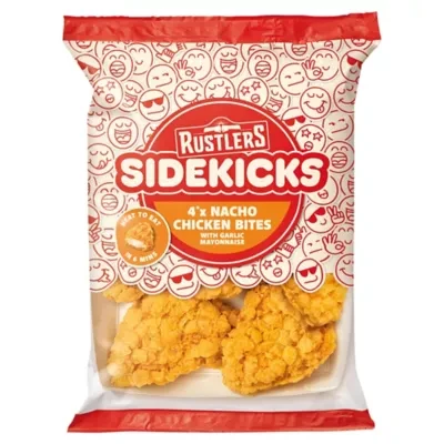 Rustlers Sidekick Nacho Chicken Bites with Garlic Mayonnaise 93g