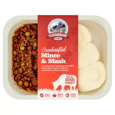 Cloughbane Farm Shop Handcrafted Mince & Mash 350g