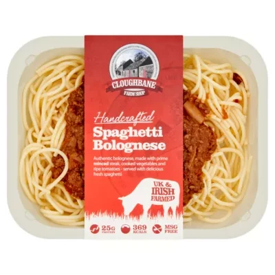 Cloughbane Farm Shop Handcrafted Spaghetti Bolognese 350g