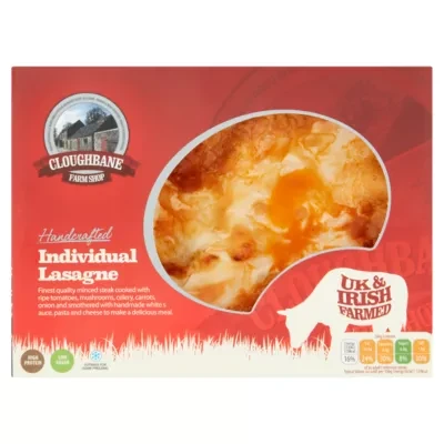 Cloughbane Farm Shop Farm Shop Handcrafted Individual Lasagne 400g