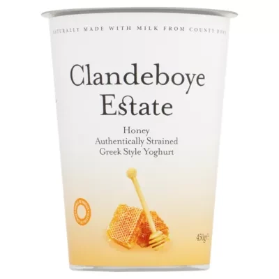 Clandeboye Estate Honey Authentically Strained Greek Style Yoghurt 450g