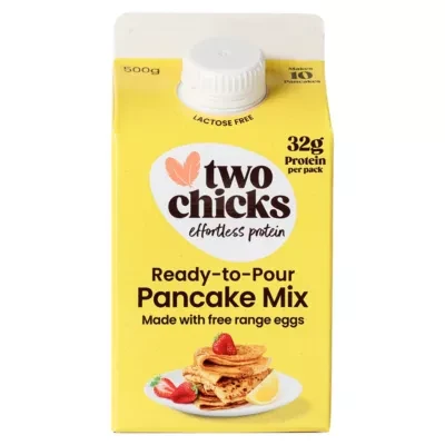 Two Chicks Ready-to-Pour Pancake Mix 500g