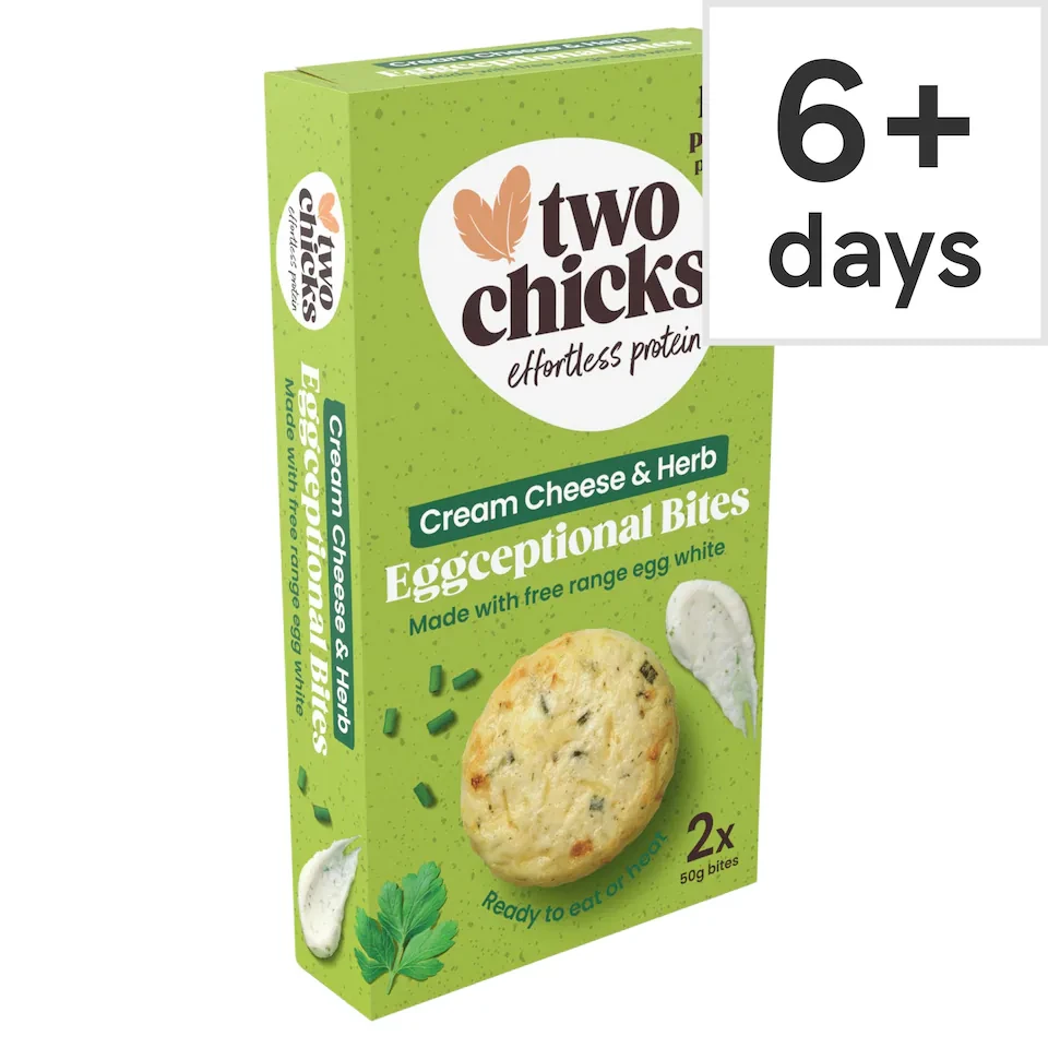 Two Chicks Cream Cheese & Herb Eggceptional Egg Bites 2x50g