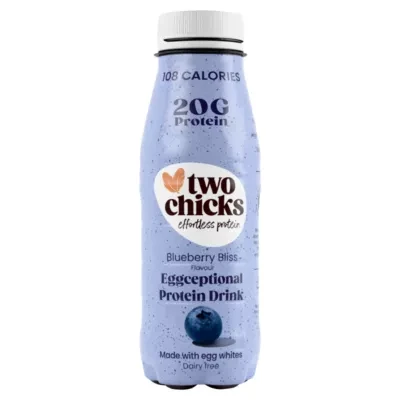 Two Chicks Blueberry Bliss Flavour Eggceptional Protein Drink 250ml