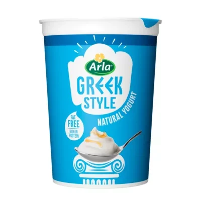 Arla Greek Style 0% Fat Free Natural Yogurt 450g