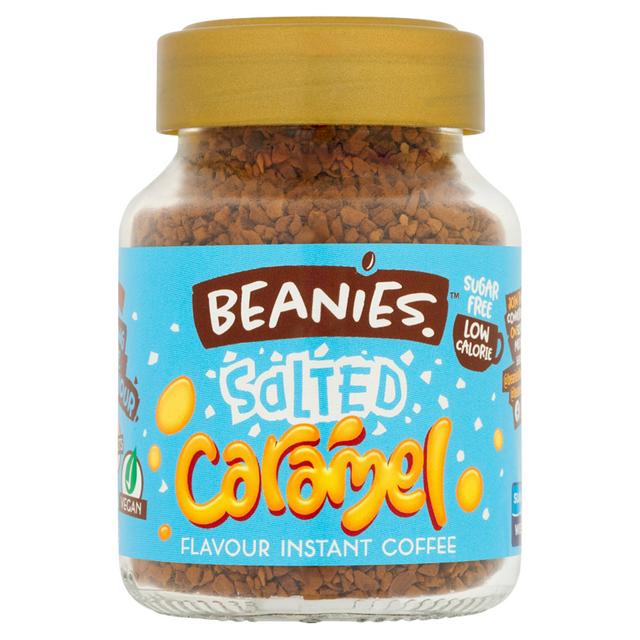 Beanies 50g Salted Caramel Flavour Instant Coffee