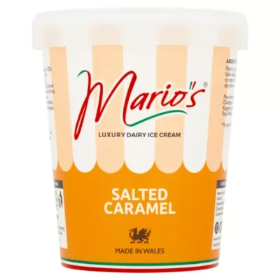Mario's Luxury Dairy Ice Cream Salted Caramel 500ml
