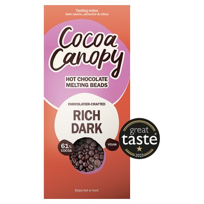 Cocoa Canopy Rich Dark Hot Chocolate Beads