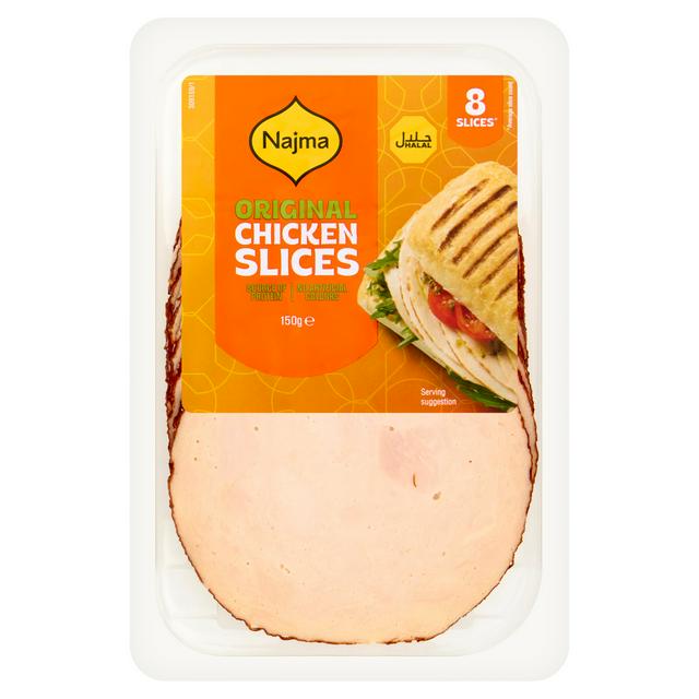 Najma Halal Sliced Chicken Breast 150g