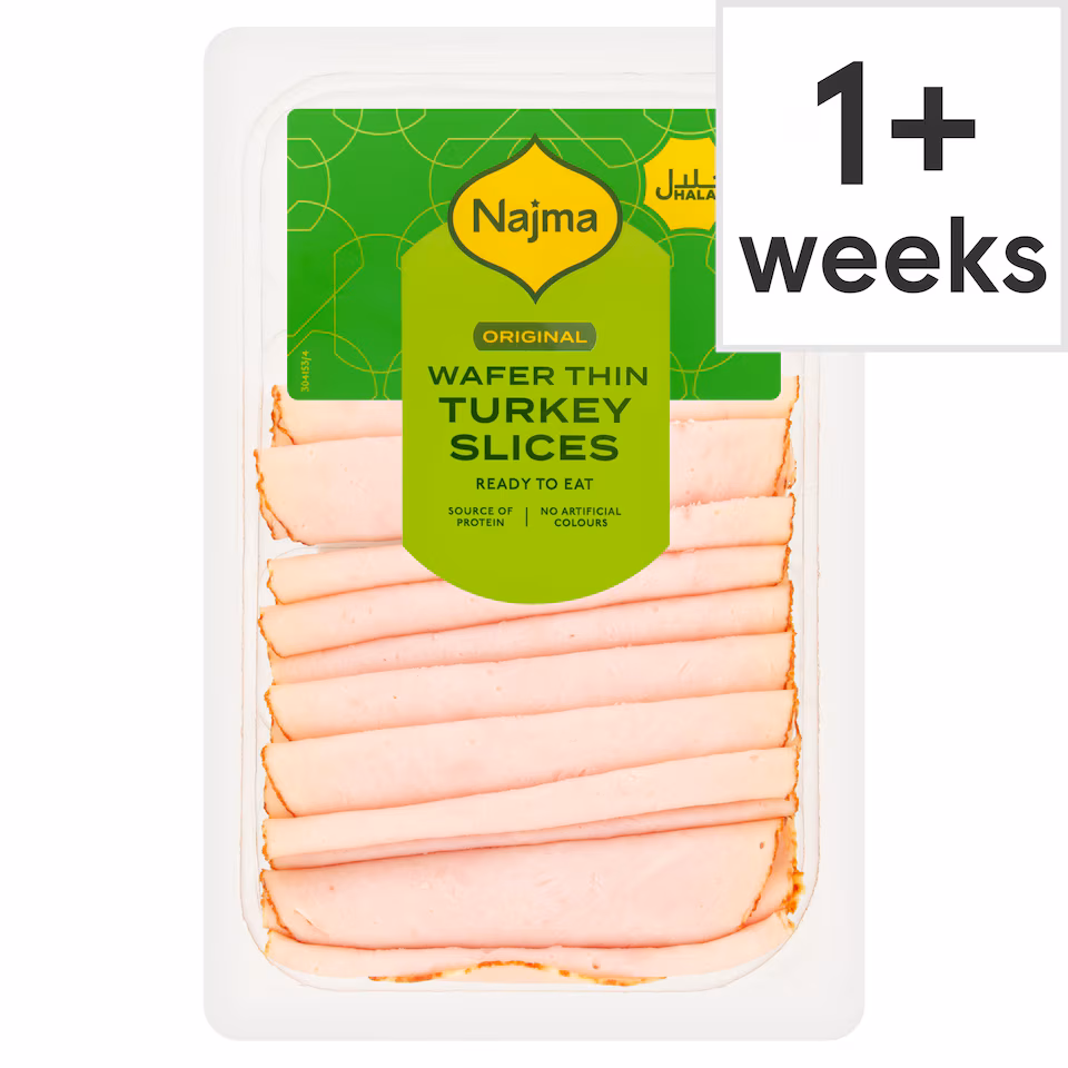 Najma Halal Wafer Thin Turkey 125G
