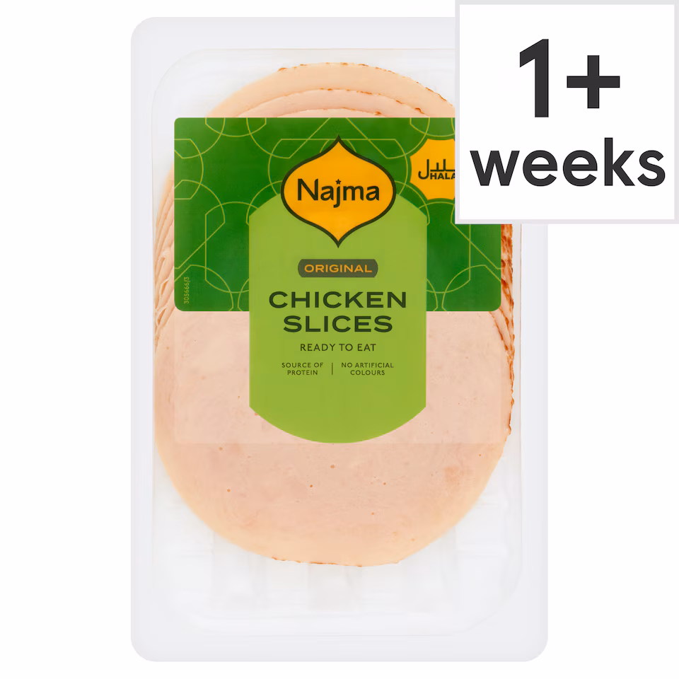 Najma Halal Sliced Chicken Breast 150G