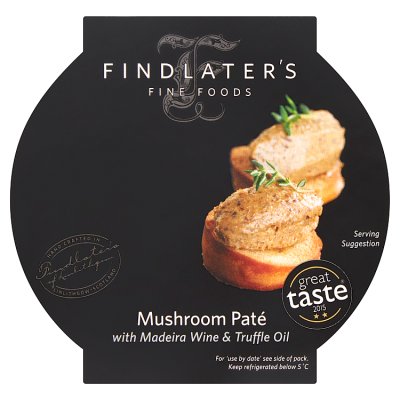 Findlater's Mushroom Pâté with Madeira Wine & Truffle Oil