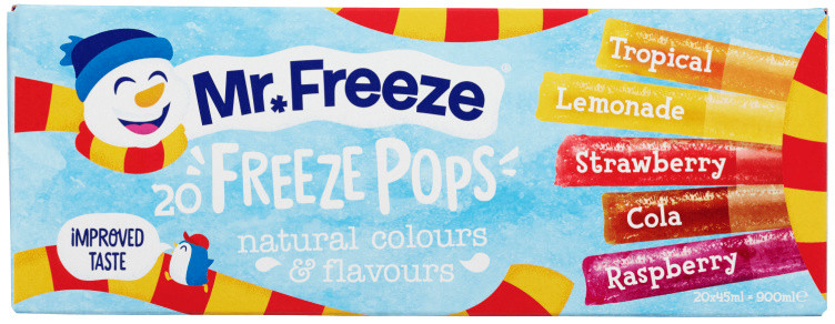 Mr.Freeze Saftposer 20x45ml