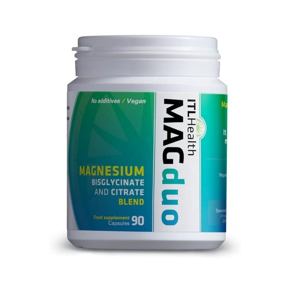 MAG365 MAGduo Magnesium Bisglycinate and Citrate Caps 90