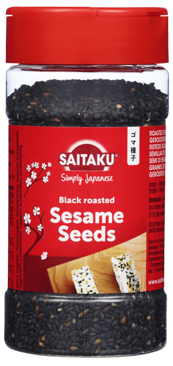 Sesamfrø Svarte 95g Saitaku