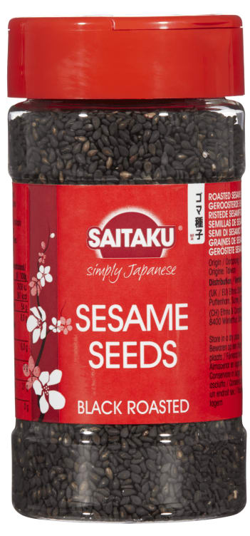 Sesamfrø Svarte 95g Saitaku