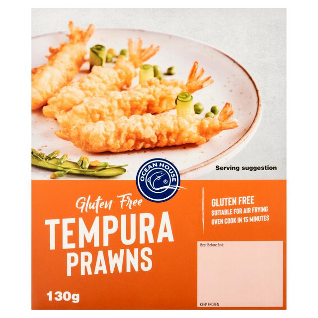 Ocean House Gluten Free Tempura Prawns 130g