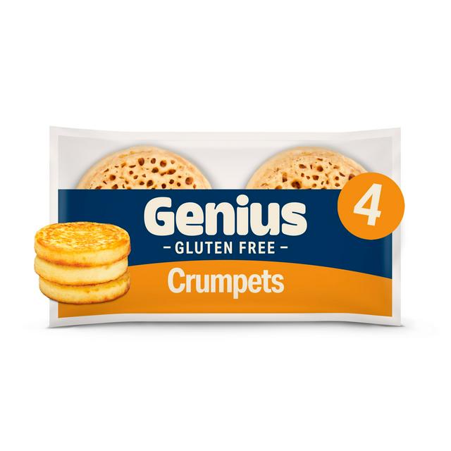 Genius 4 x Gluten Free Crumpets