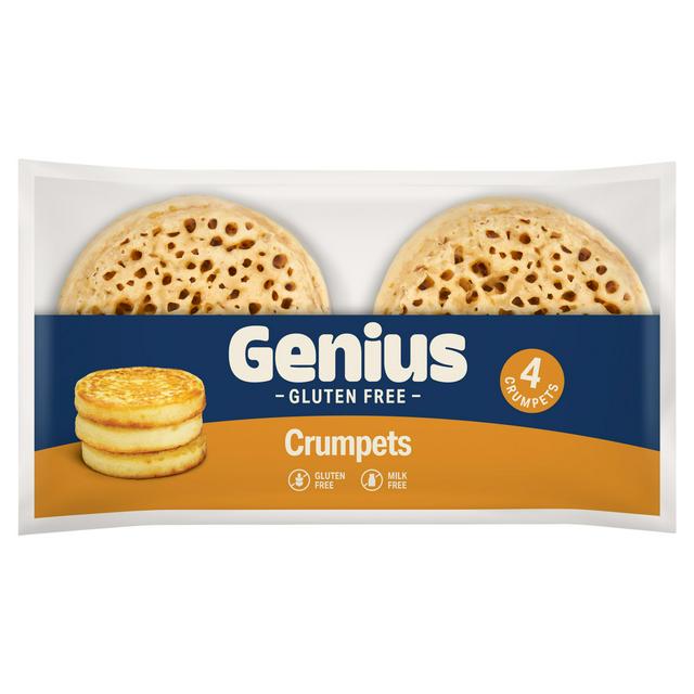 Genius Gluten Free Crumpets x4