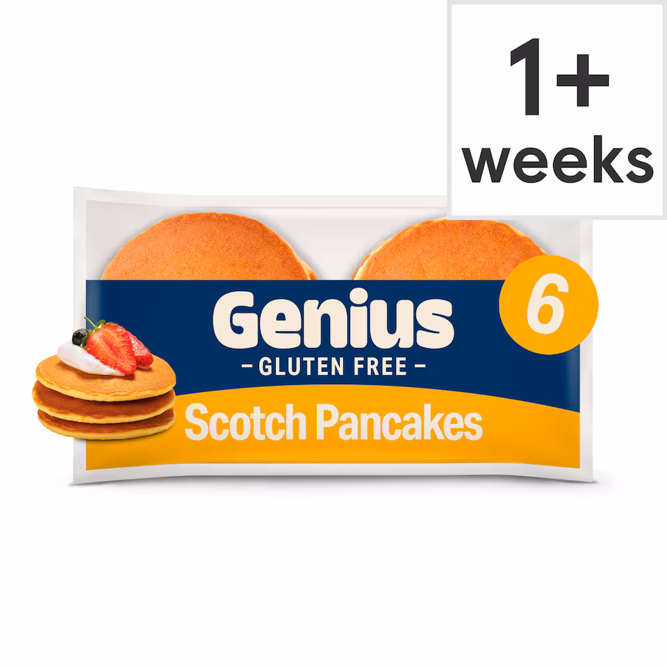 Genius Gluten Free Pancakes 6 pack