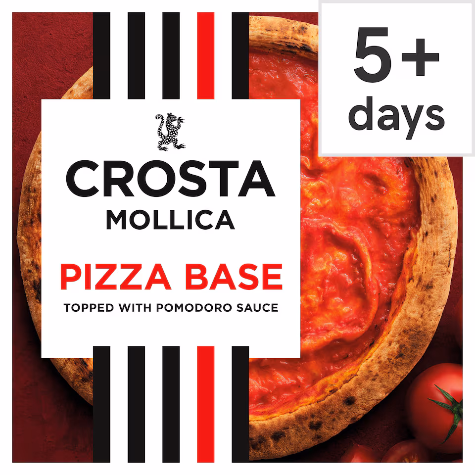 Crosta & Mollica Sourdough Pizza Base with Tomato Sauce 270g
