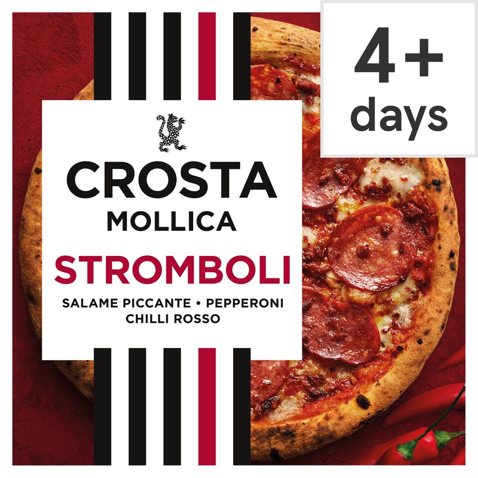 Crosta & Mollica Stromboli Spicy Salami Sourdough Pizza 447g