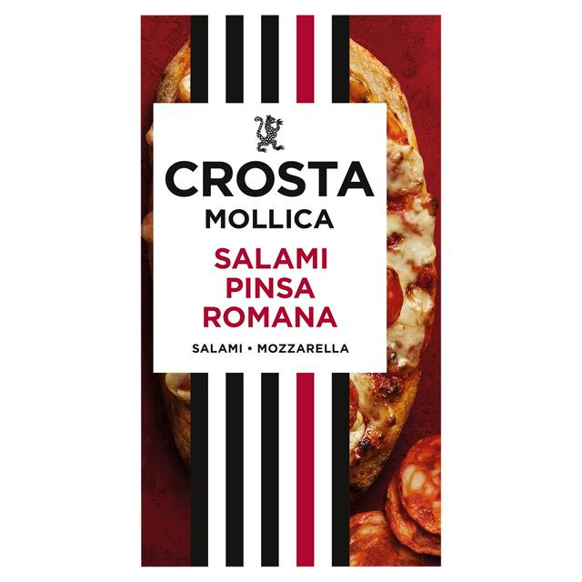Crosta & Mollica Pinsa Roman Pizza Salami & Mozzarella 160g