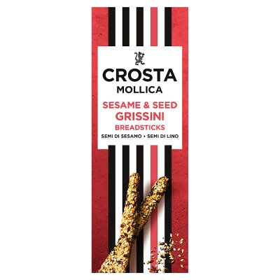 Crosta Mollica Sesame & Seed Grissini Breadsticks