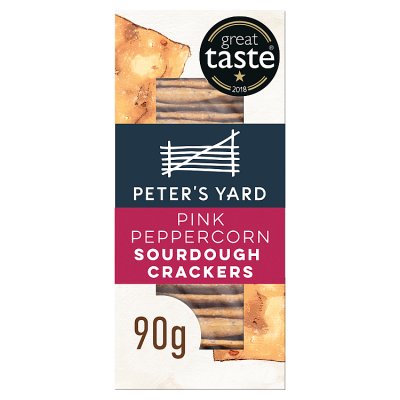 Peter's Yard Pink Peppercorn Crackers