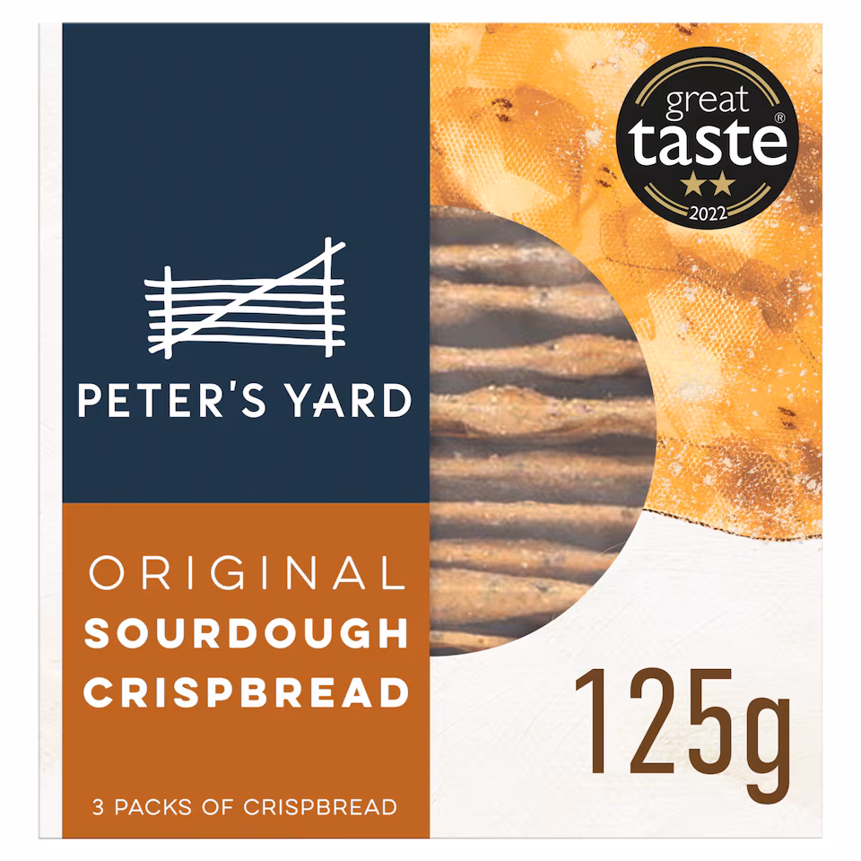 Peter's Yard Original Sourdough Crispbreads 125g