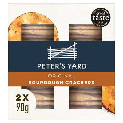 Peter's Yard Original Sourdough Crackers Twin Pack