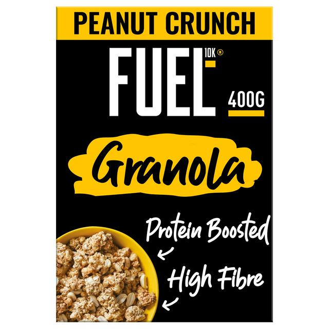 FUEL 10K Peanut Crunch Protein Granola Breakfast Cereal 400g