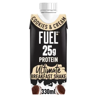 FUEL10K FUEL10K Cookies & Cream 25g High Protein Breakfast Shake Drink 330ml