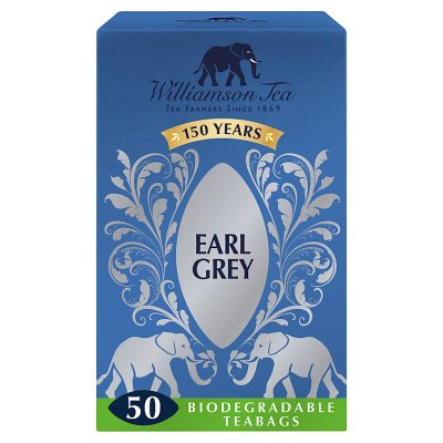 Williamson Tea Earl Grey 50 Tea Bags