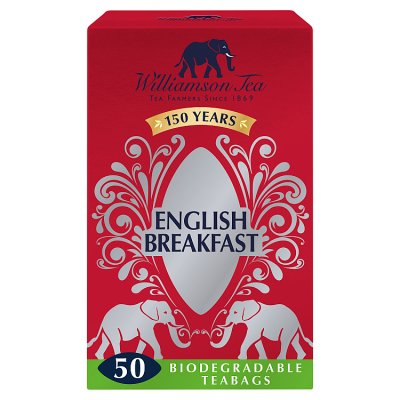 Williamson Tea English Breakfast 50 Tea Bags