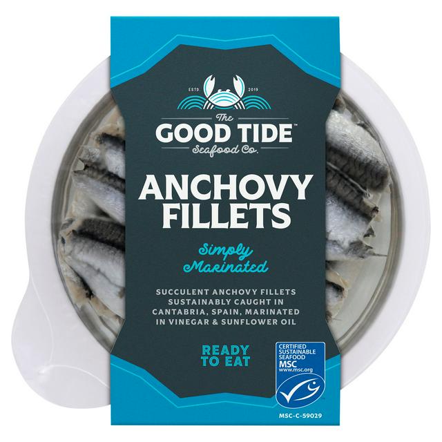 The Good Tide Seafood Co. Anchovy Fillets 100g