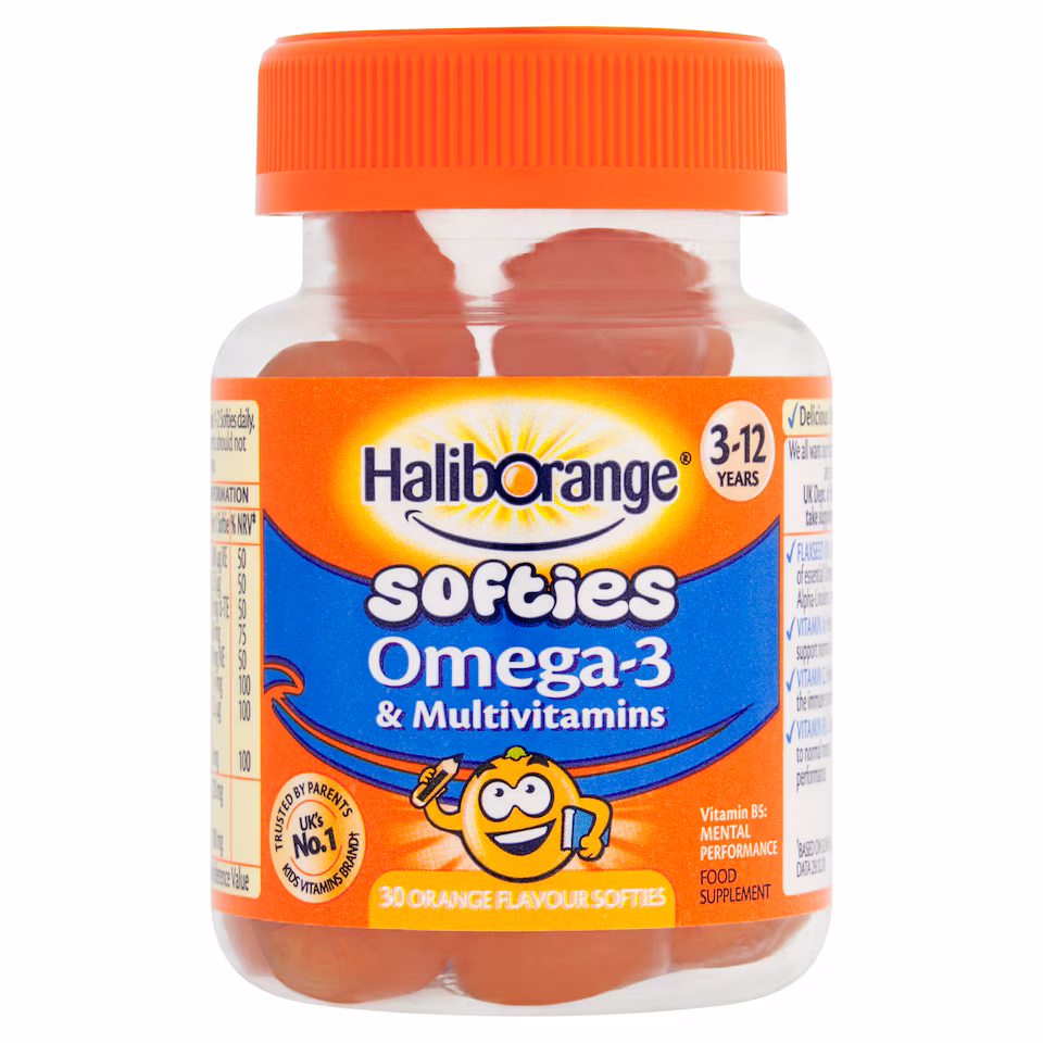 Haliborange Omega 3 & Multivitamins Softies 30s