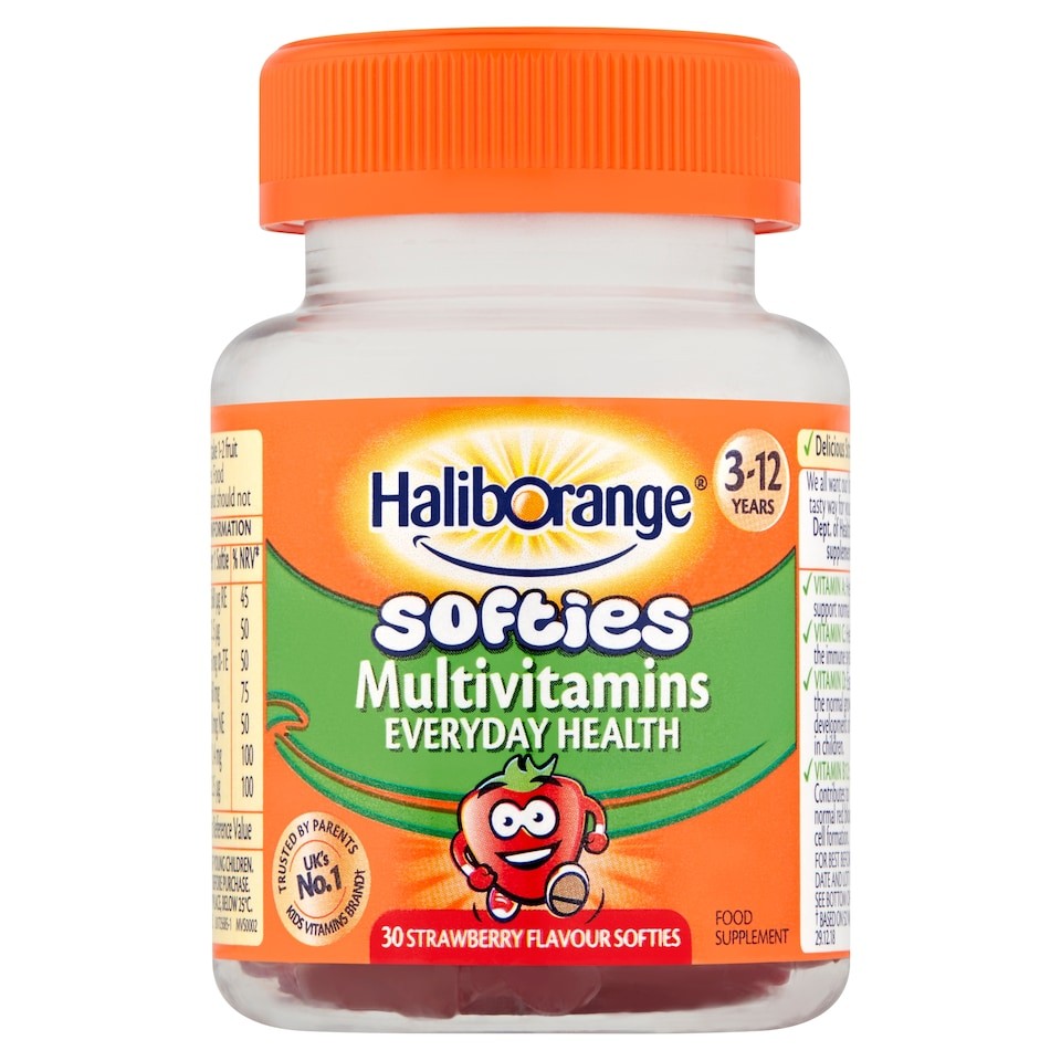 Haliborange Strawberry Multivitamins Softies 30s