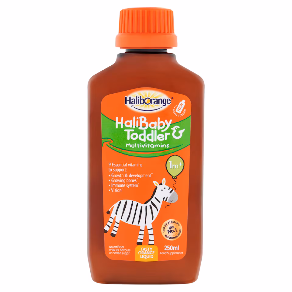 Haliborange Baby & Toddler Multivitamin Liquid - Orange 250ml