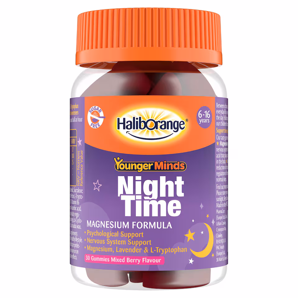 Haliborange Younger Minds Night Time Berry Flavour 30 Gummies
