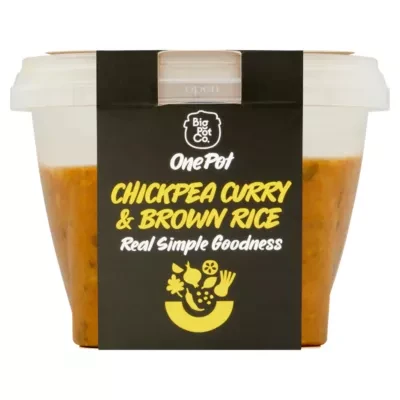 Big Pot Co OnePot Chickpea Curry & Brown Rice 380g