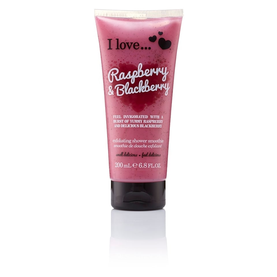 I Love Raspberry & Blackberry Shower Smoothie 200ml