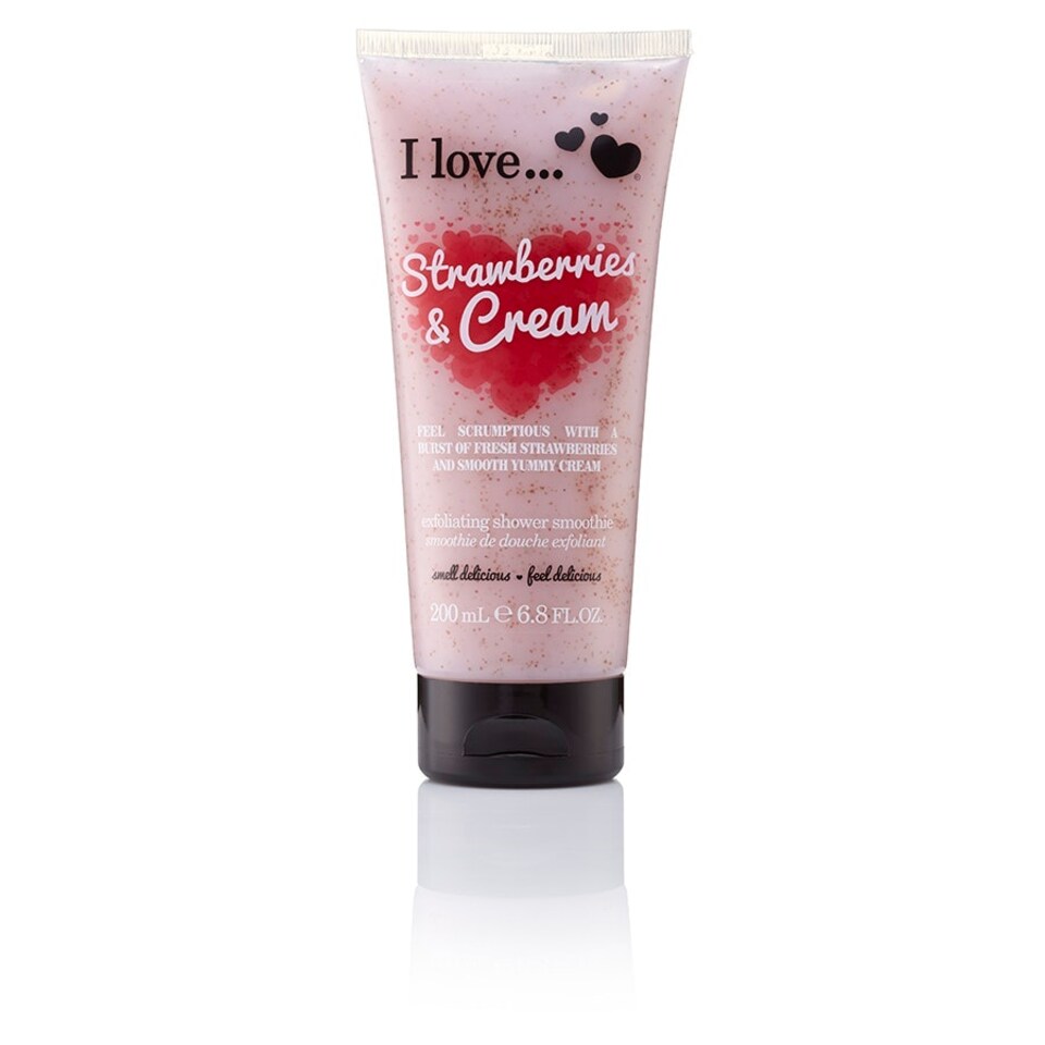 I Love Strawberries & Cream Shower Smoothie 200ml