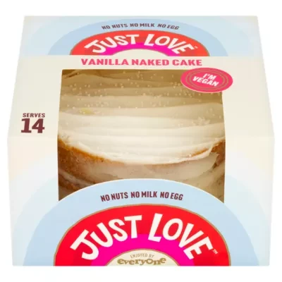 Just Love Vanilla Naked Cake