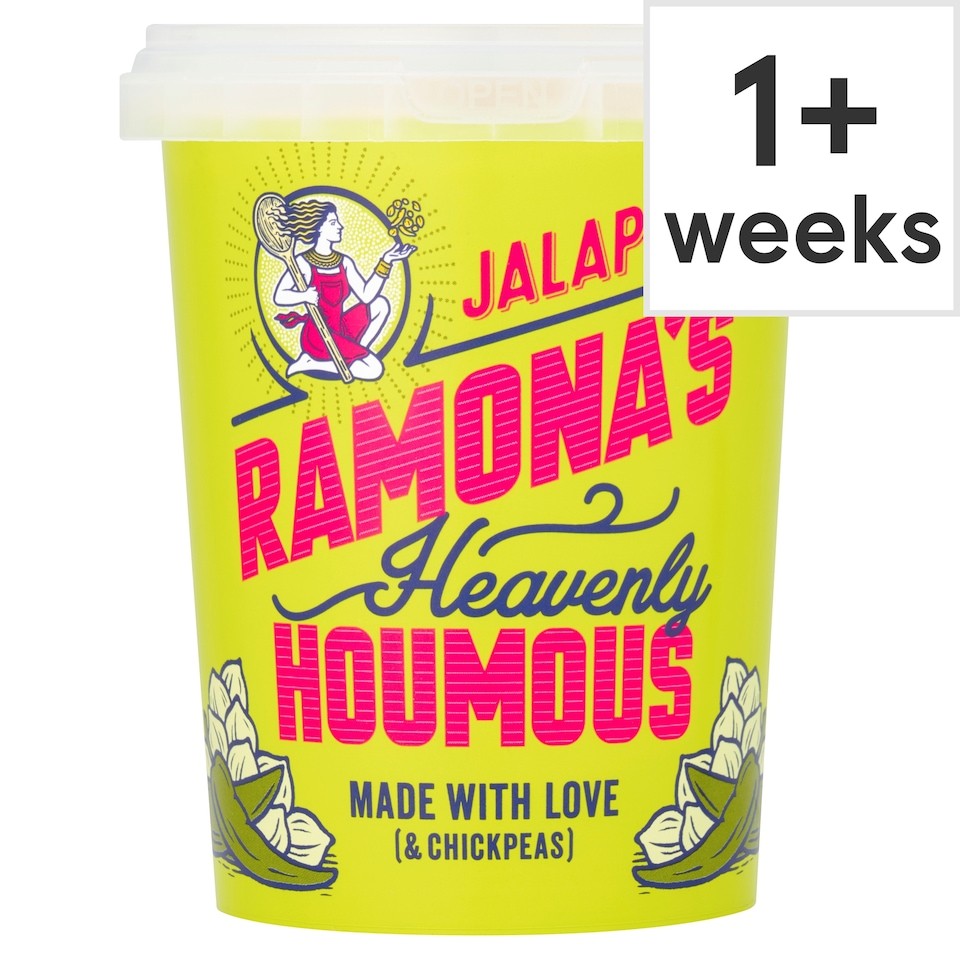 Ramona's Heavenly Houmous - Jalapeno 500g